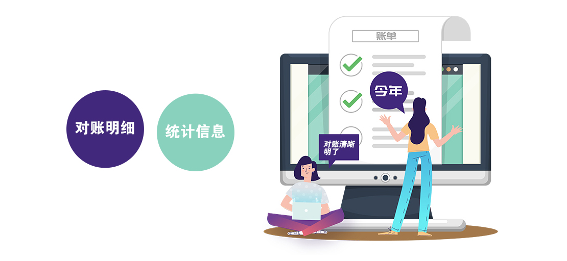對賬結果